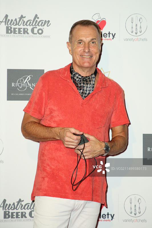 音乐家詹姆斯·雷恩在悉尼慈善名厨晚宴上图片素材