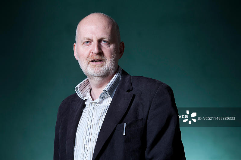 苏格兰诗人、作家和音乐家唐·帕特森在2015年爱丁堡国际图书节图片素材