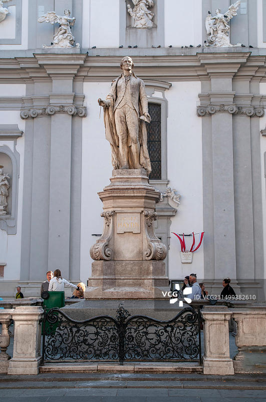 约瑟夫·海顿纪念馆，奥地利维也纳图片素材