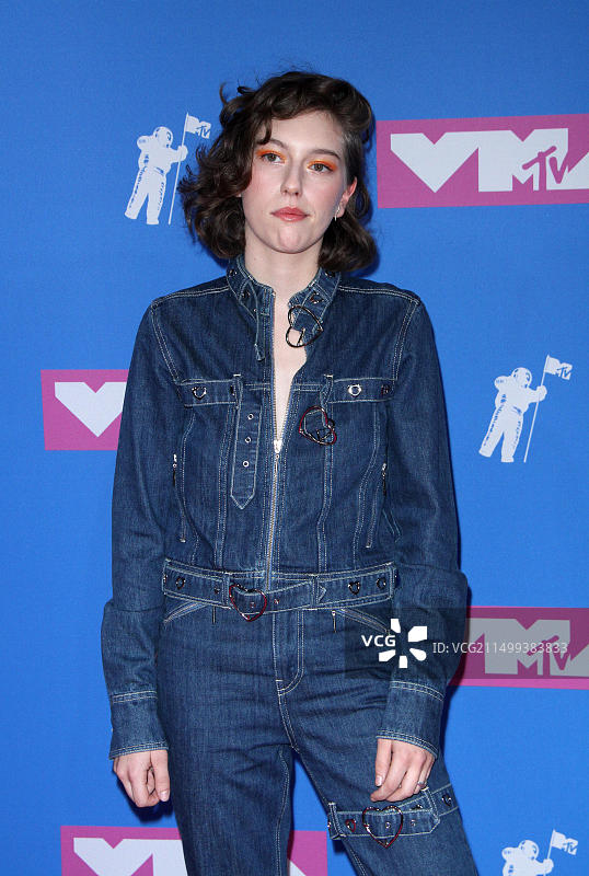 King Princess出席2018年MTV音乐录影带大奖颁奖典礼，该活动于2018年8月20日在美国纽约无线电城音乐厅举行。图片素材