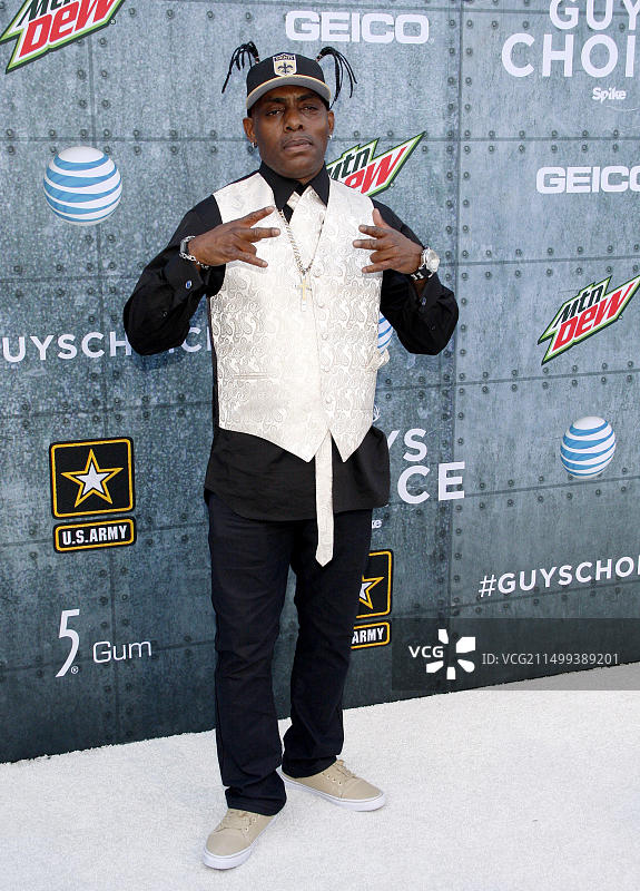 Coolio出席2015年Spike TV男士选择奖颁奖典礼，该颁奖典礼于2015年6月6日在美国卡尔弗城索尼影视制片厂举行。图片素材