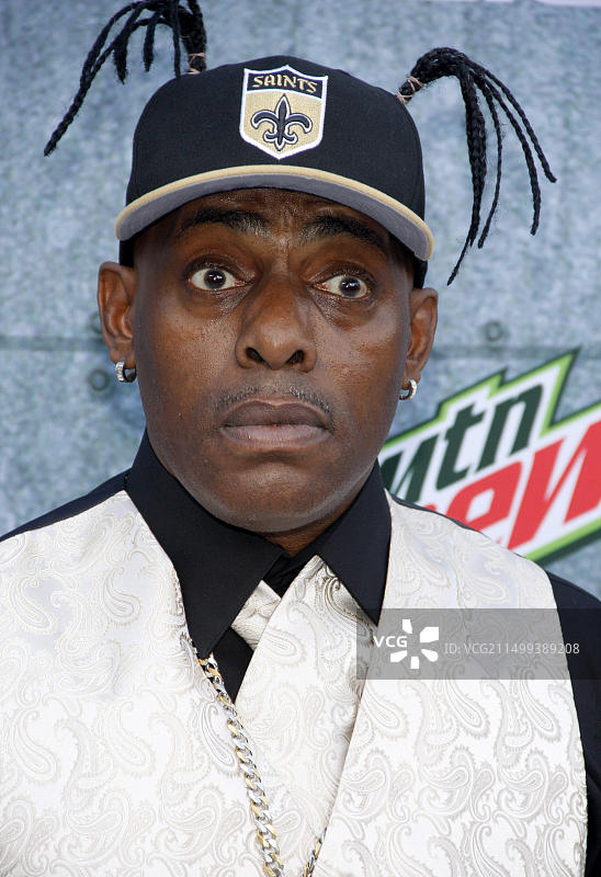 Coolio出席2015年Spike TV男士选择奖颁奖典礼，该颁奖典礼于2015年6月6日在美国卡尔弗城索尼影视制片厂举行。图片素材