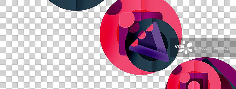 新潮的最小几何抽象背景图片素材