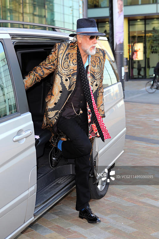 Mick Fleetwood抵达BBC早餐工作室宣传他的新书图片素材