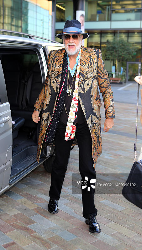 Mick Fleetwood抵达BBC早餐工作室宣传他的新书图片素材