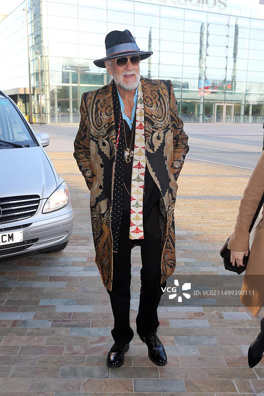 Mick Fleetwood抵达BBC早餐工作室宣传他的新书图片素材