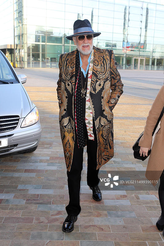 Mick Fleetwood抵达BBC早餐工作室宣传他的新书图片素材