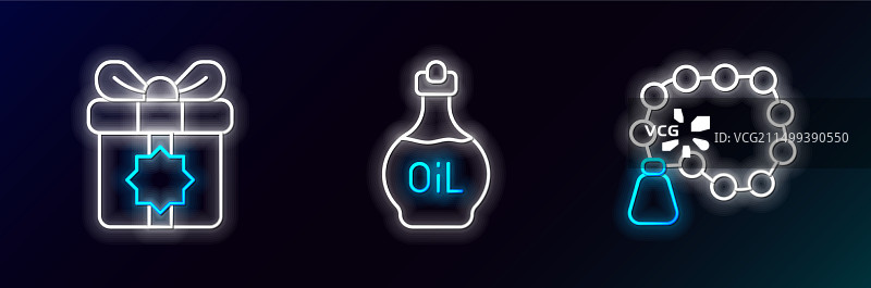 念珠宗教礼品盒元素图片素材