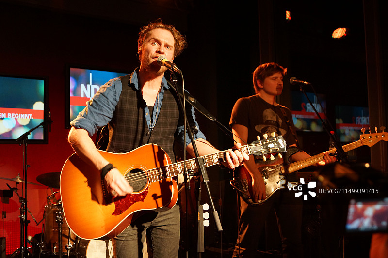 歌手兼词曲作者Johannes Oerding图片素材