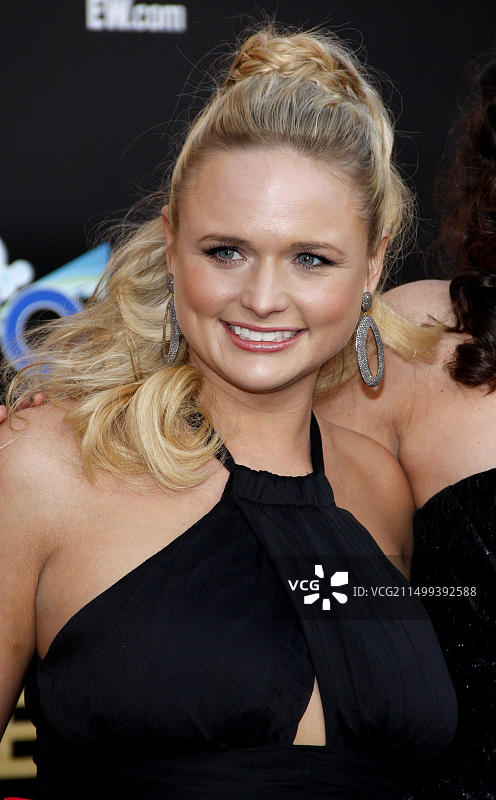 米兰达·兰伯特在洛杉矶诺基亚剧院举行的《饥饿游戏》洛杉矶首映式上图片素材