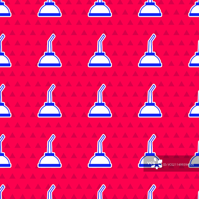 隔离的机器机油蓝色罐图标图片素材