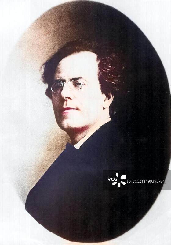 古斯塔夫·马勒，奥地利音乐家图片素材