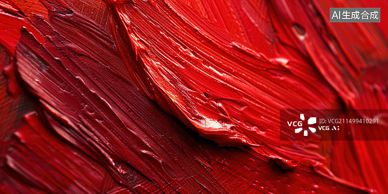 【AI数字艺术】红色颜料背景图片素材