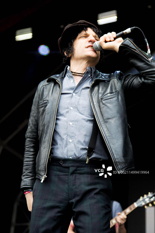 杰西·马林在海德公园的巴克莱卡英国夏令时音乐节上表演图片素材