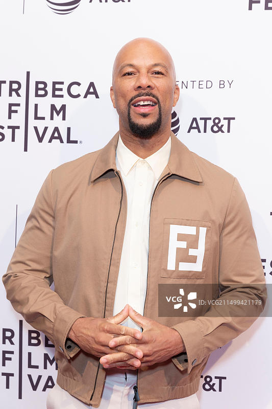 纽约州纽约市：音乐家Common参加2018年4月22日在SVA剧院举行的2018年翠贝卡电影节期间的“关于尼娜的一切”放映会图片素材