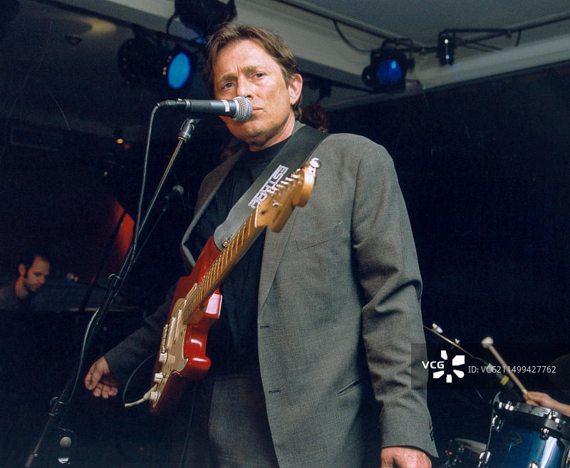 米卡埃尔·里克福斯，瑞典音乐家，Hollies乐队前成员，2004年图片素材