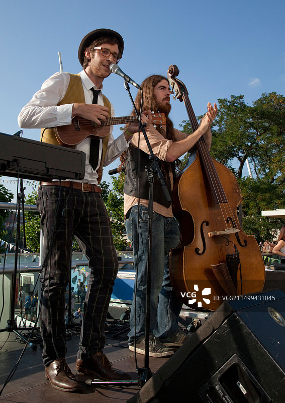 市长伦敦街头艺人节奏大赛决赛，罗比·博伊德乐队图片素材