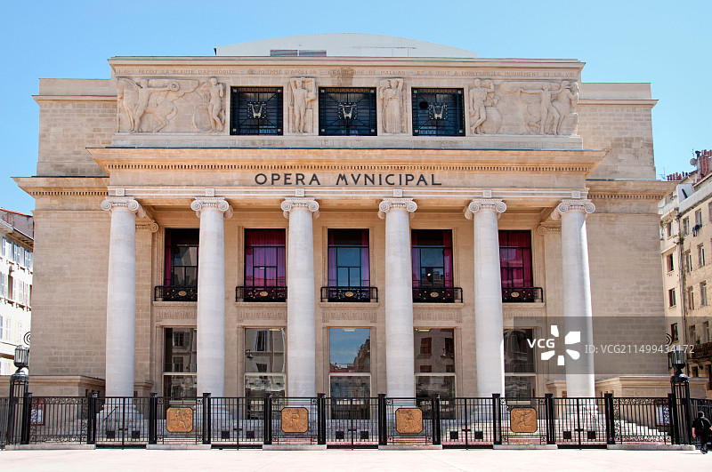 马赛歌剧院，法国图片素材