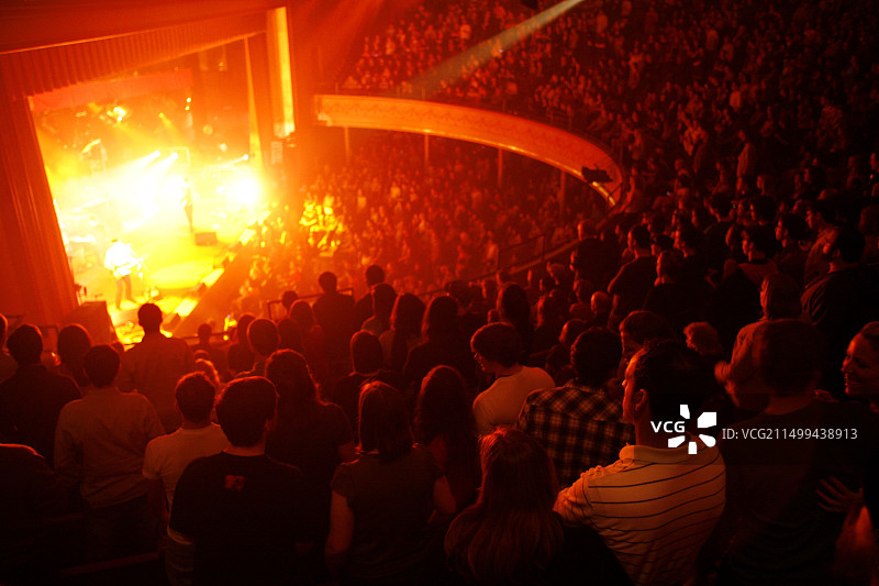 可爱死亡计程车乐队演唱会，莱曼礼堂，田纳西州纳什维尔，美国图片素材