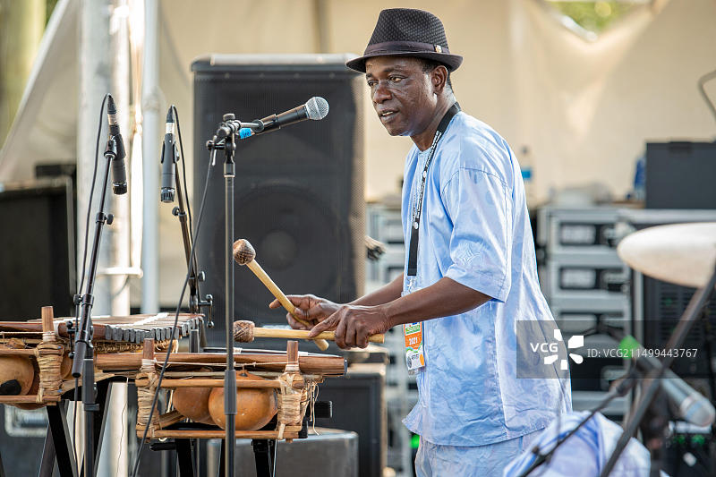 2021年索尔兹伯里马里兰州国家民俗节 - Balla Kouyate图片素材