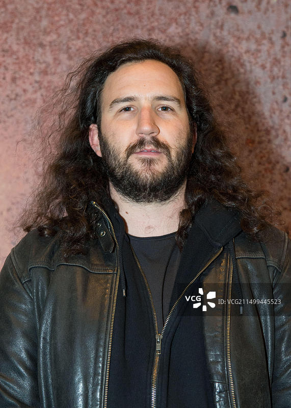 摇滚乐队Reef的舞台监督Dan Perry， Quay Sessions， BBC苏格兰格拉斯哥，2018年5月16日图片素材