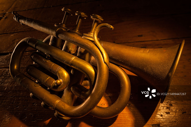 被遗忘的喇叭图片素材