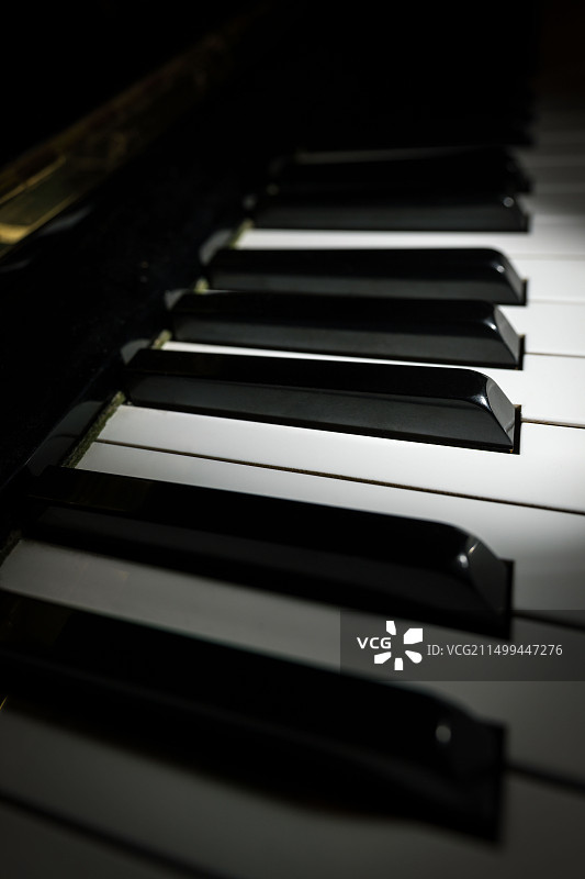钢琴键图片素材