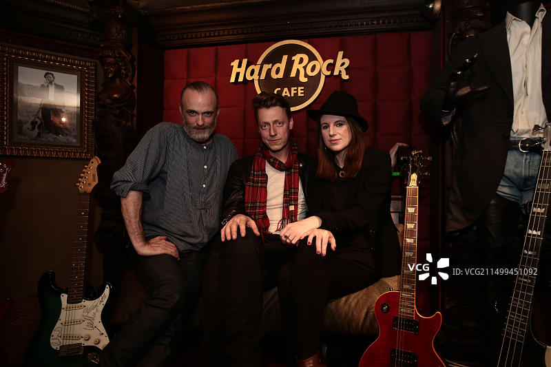 特拉维斯乐队的弗兰·希利和多吉·佩恩图片素材