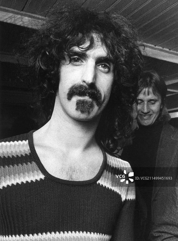 弗兰克·扎帕在斯德哥尔摩新闻发布会上图片素材