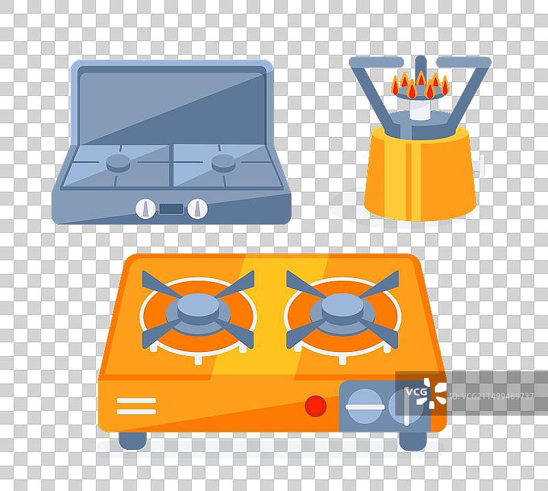 野营炉具旅行系列图片素材