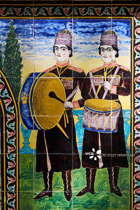 伊朗德黑兰古列斯坦宫图片素材