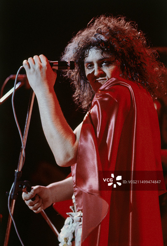 马克·博兰在T-Rex乐队，英国摇滚音乐家，1978年图片素材