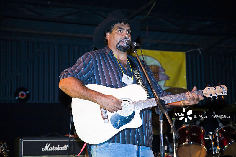 传统内陆音乐：2009年澳洲肺鱼音乐会，东金伯利地区奥德河谷图片素材