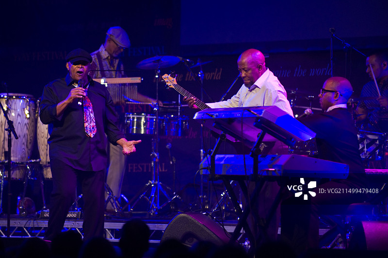 南非爵士传奇休·马塞凯拉图片素材