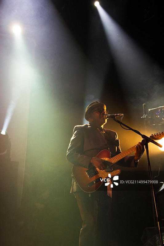 林瓦尔·戈尔丁 - The Specials乐队现场表演 - 伦敦朗豪坊图片素材