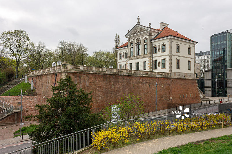 波兰华沙：老城区的弗里德里克·肖邦博物馆图片素材