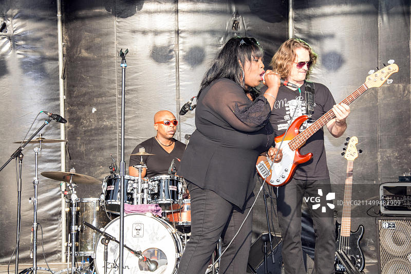 Ruby Turner：灵魂、R&B和爵士歌手图片素材