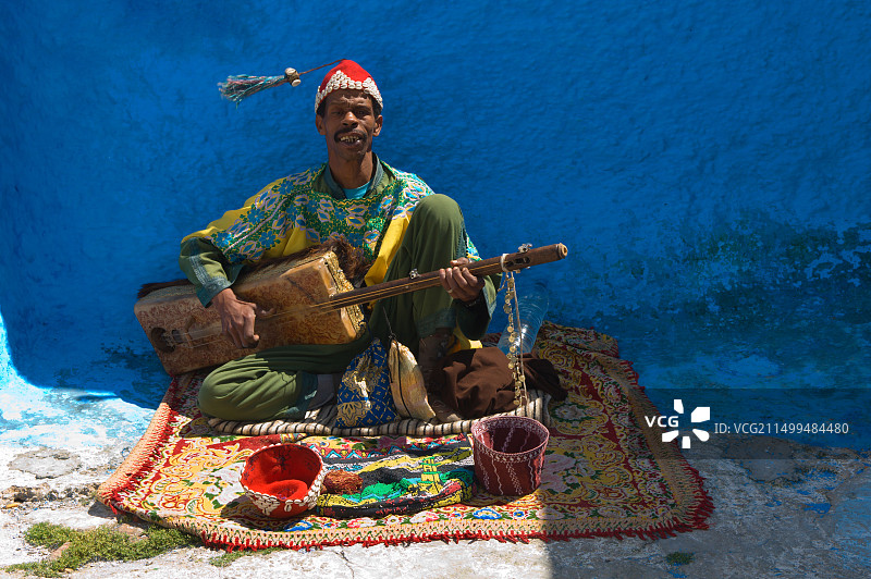 乌达雅堡，拉巴特，摩洛哥，非洲图片素材
