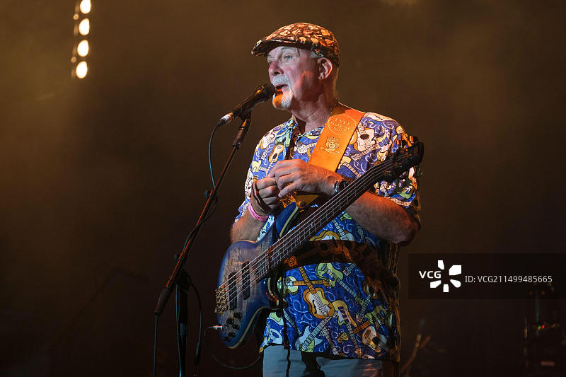 戴夫·佩格在英国班伯里费尔波特的克罗普雷迪大会上表演图片素材