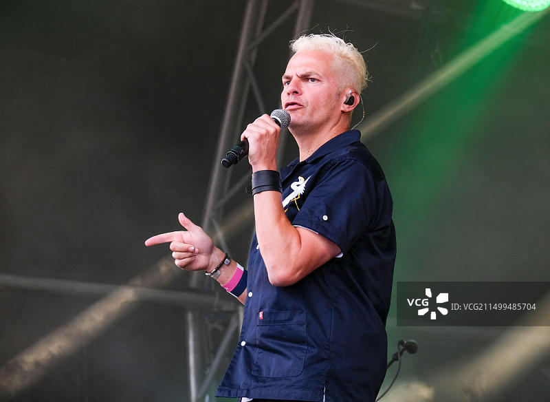 约瑟夫·沃什伯恩在2021年剑桥俱乐部音乐节上表演图片素材