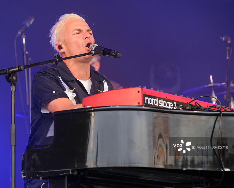 约瑟夫·沃什伯恩在2021年剑桥俱乐部音乐节上表演图片素材