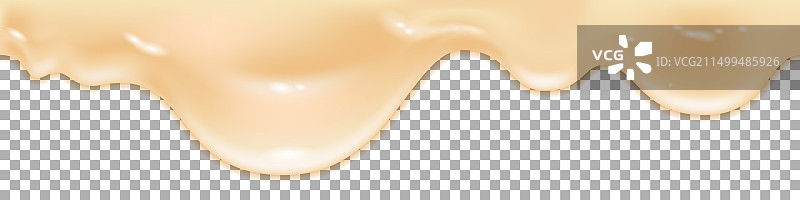 奶油奶酪或蛋黄酱飞溅融化液体图片素材