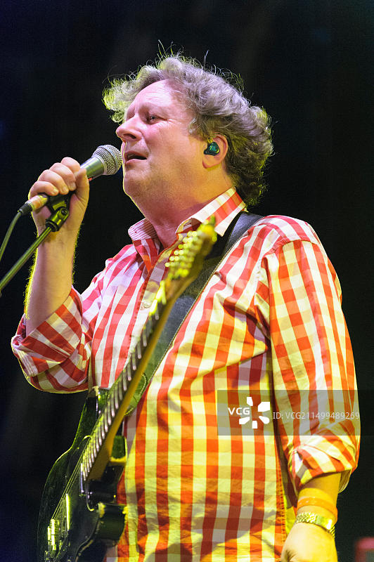 格伦·蒂尔布鲁克在英国拉默树音乐节演出图片素材