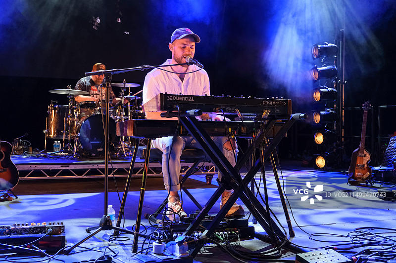 Asgeir在WOMAD音乐节40周年纪念活动上表演图片素材