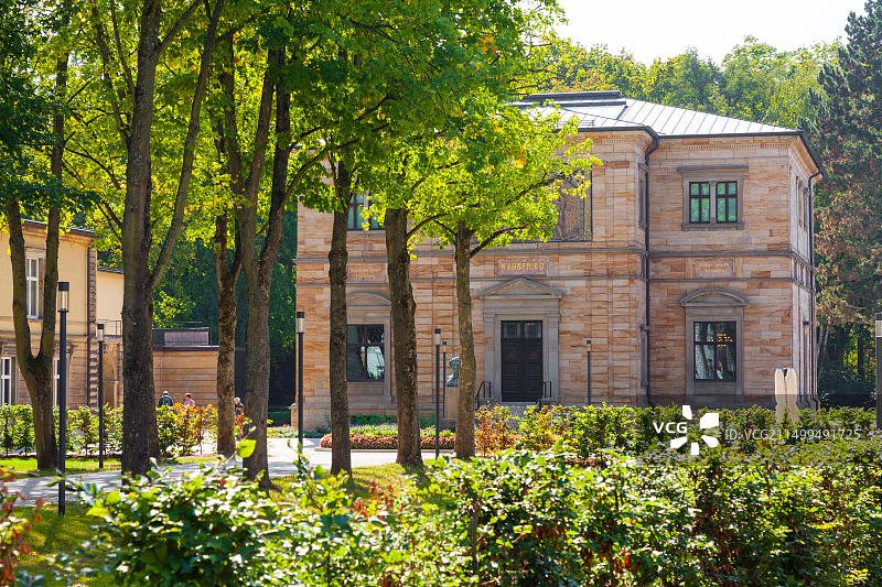 瓦恩弗里德别墅，拜罗伊特，德国图片素材