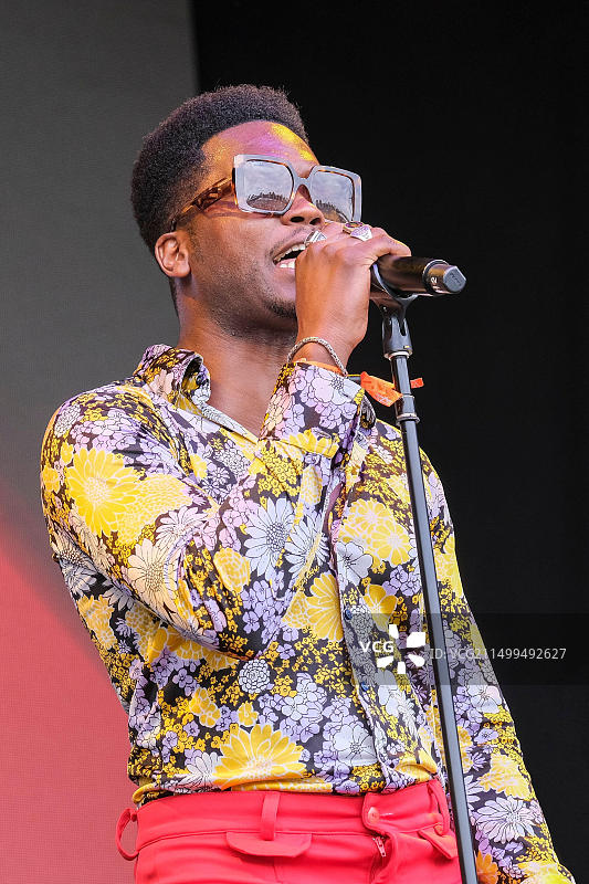 Cimafunk在WOMAD音乐节40周年演出图片素材