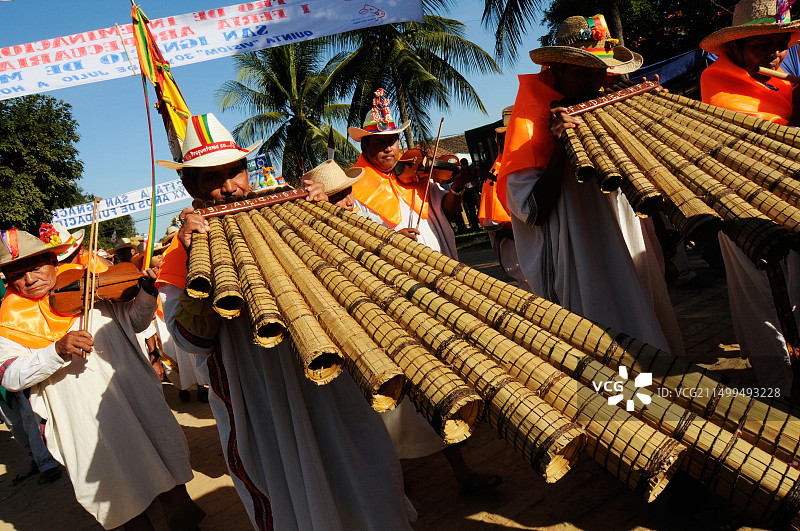 玻利维亚圣伊格纳西奥莫霍斯节图片素材