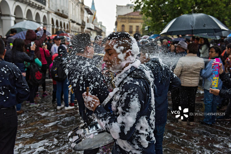 厄瓜多尔卡尼亚尔省昆卡图片素材