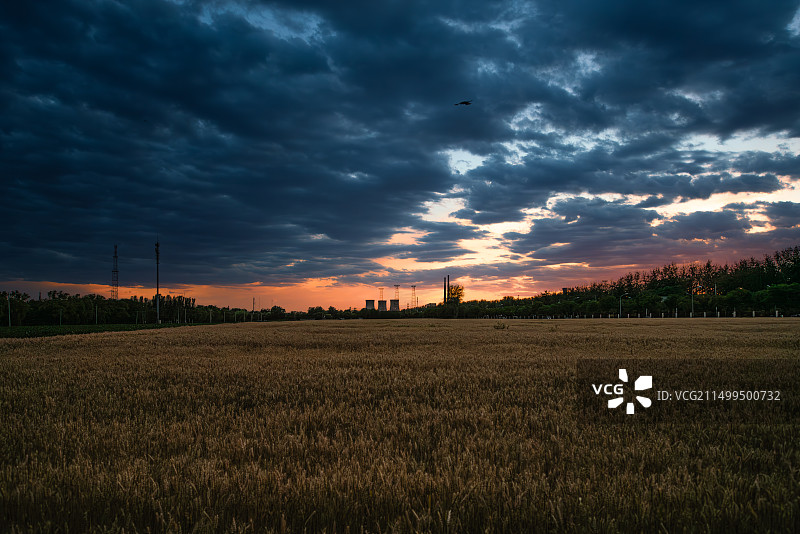 北京田野图片素材