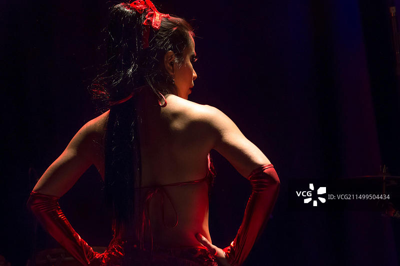 哈瓦那乐队在加拿大多伦多演出图片素材